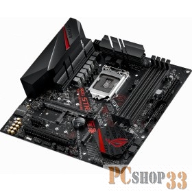 Материнская плата Asus ROG STRIX B365-G GAMING Soc-1151v2 Intel B365 4xDDR4 mATX AC`97 8ch(7.1) GbLAN+DVI+HDMI