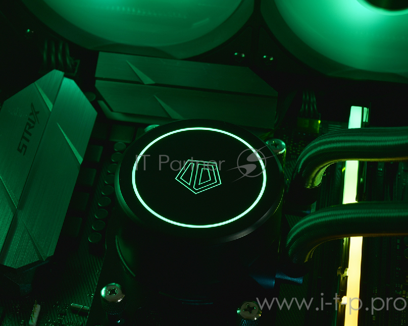 Система водяного охлаждения ID-Cooling AURAFLOW X 240 (Black/RGB) 250W AURA Sync all Intel/AMD