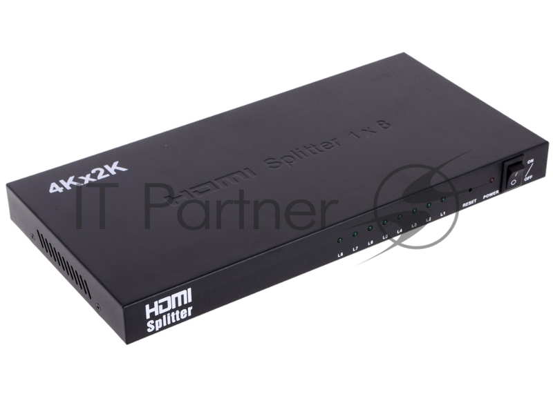 Разветвитель 8 портов HDMI ORIENT HSP0108H, с блоком питания