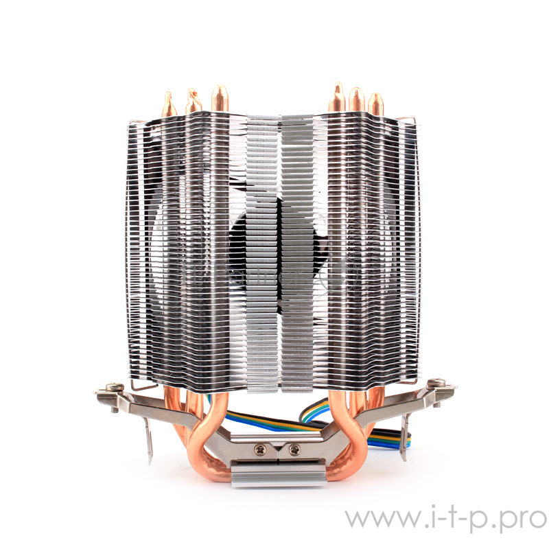 Кулер AARDWOLF Performa 7X (APF-7X-92LED) S775/115X/AM2/AM3/AM4 (15 шт/кор, TDP 105W, BLUE LED вент-р 92мм с PWM, 3 тепловые трубки 6мм, 1350-2100RPM, 18-26dBa)