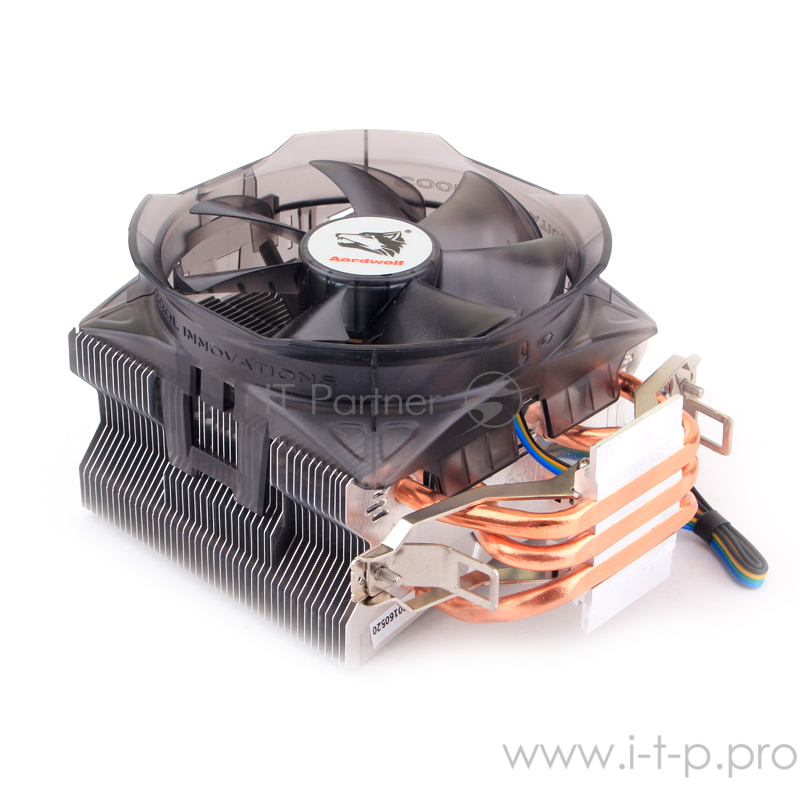 Кулер AARDWOLF Optima 8X (APCS8H) 115X/FM1/2+/AM2/2+/AM3/3+/AM4 (10 шт/кор, TDP 130W, вент-р 100мм с PWM, 3 тепловые трубки 6мм, 1200-2100RPM, 18,2-30dBa)