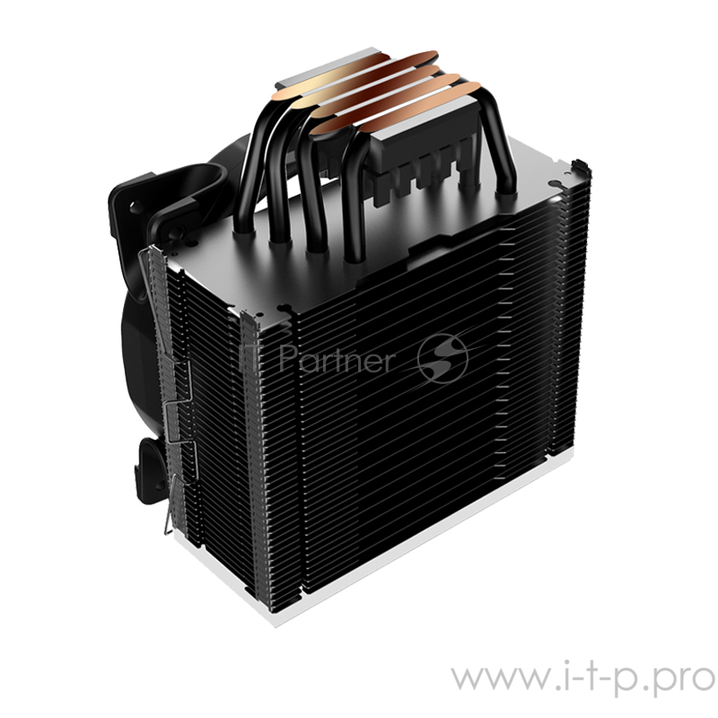 Кулер PCCooler GI-D56A HALO RGB LGA2066/2011/1366/115x/775/AM4 (12 шт/кор, TDP 160W, 120mm PWM VortexPro RGB FAN, 5 тепловых трубок 6мм, 1000-2000RPM, 29.1dBa)