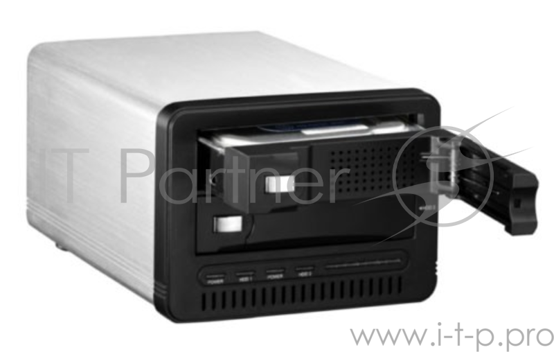 Внешний корпус для HDD AgeStar 3U2B3A1 SATA II алюминий hotswap 3.5