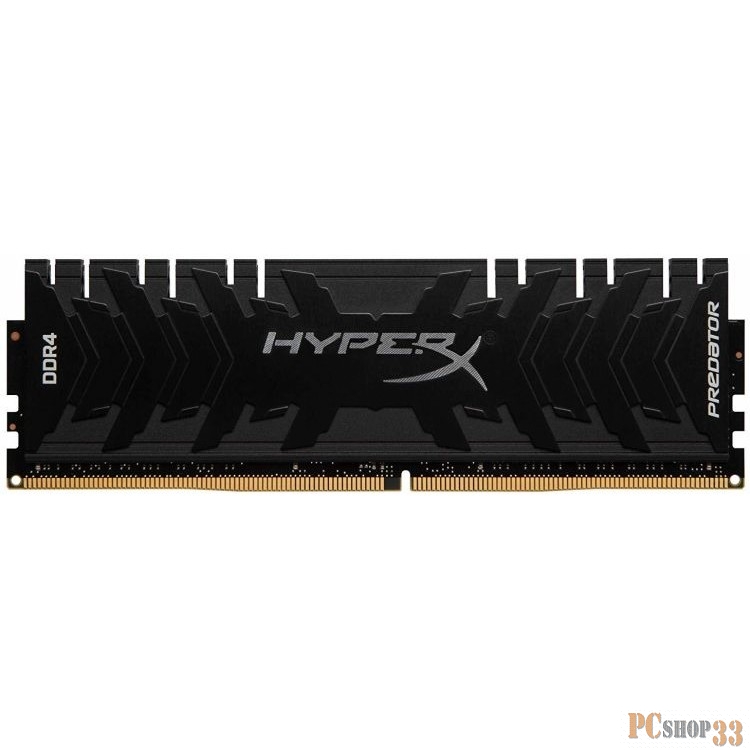 Модуль памяти DDR 4 DIMM 32Gb PC26600, 3333Mhz, Kingston XMP HyperX Predator CL16 (Kit of 2) (HX433C16PB3K2/32) (retail)