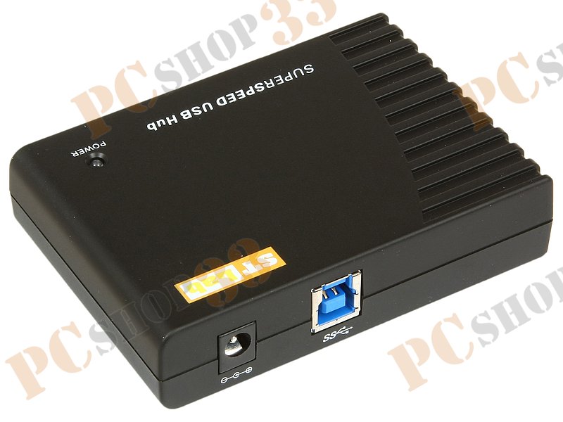 Разветвитель 4 порта USB3.0 STLab U-540, внешн., с блоком питания
