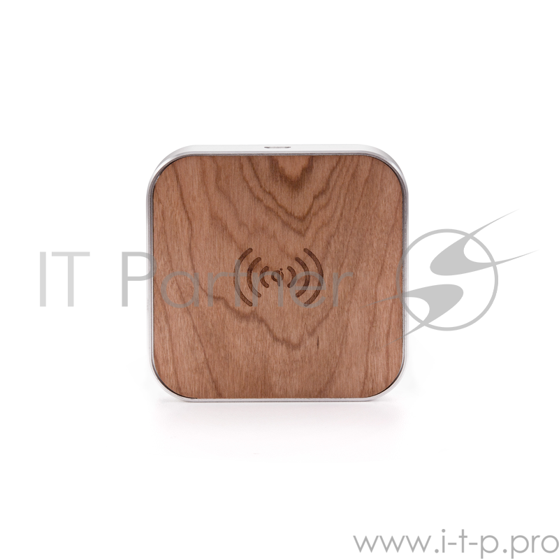 Беспроводная зарядка Gmini GM-WCT-D04N, дерево