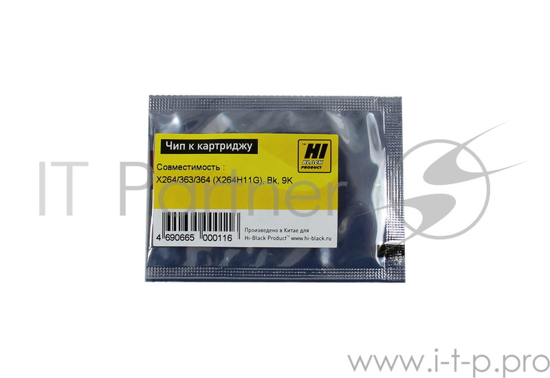 Чип к картриджу Lexmark X264/363/364 (Hi-Black) , 9K***