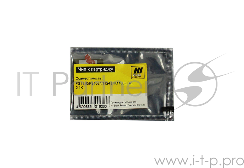 Чип к картриджу Kyocera FS-1110/FS-1024/1124MFP (Hi-Black) , 2,1k, TK-1100