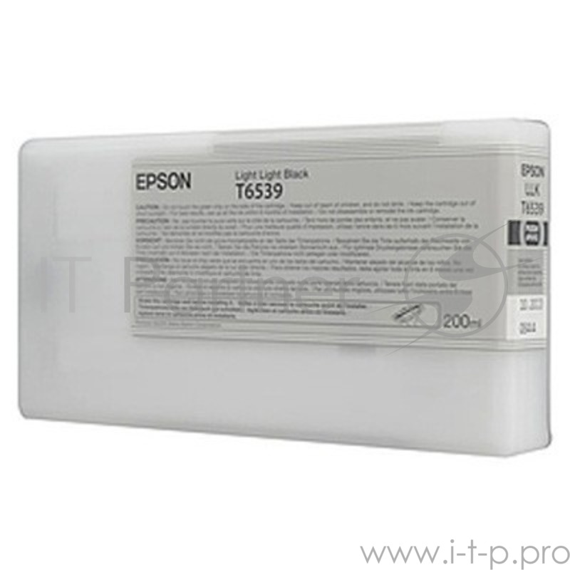 Расходные материалы EPSON C13T653900 Stylus Pro 4900 Ink Cartridge (200ml) : Light Light Black