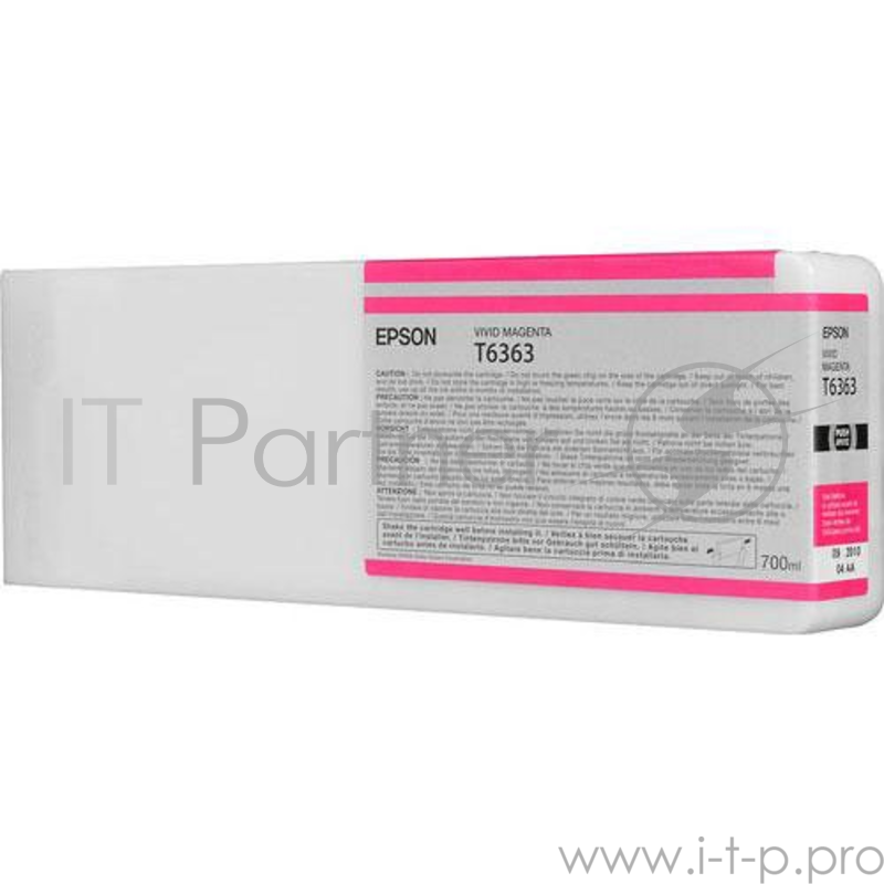 Расходные материалы EPSON C13T636300 SP 7900 / 9900 : Vivid Magenta 700 ml