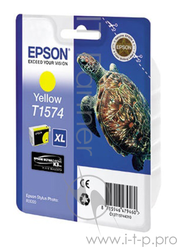 Расходные материалы EPSON C13T15744010 EPSON для Stylus Photo R3000 (Yellow) (cons ink)