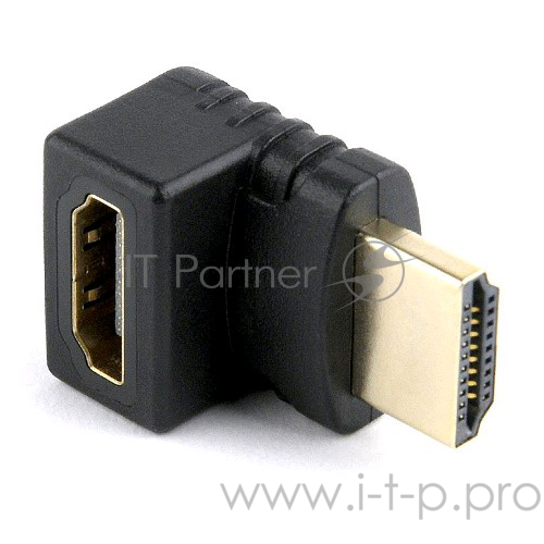 Переходник HDMI<->HDMI(F) Gembird Cablexpert A-HDMI270-FML, угловой