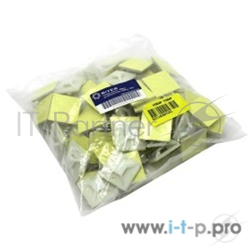 Аксессуар 5bites CTM3030-100WH Площадка (самокл.) для крепления стяжек, 30x30 мм., 100шт