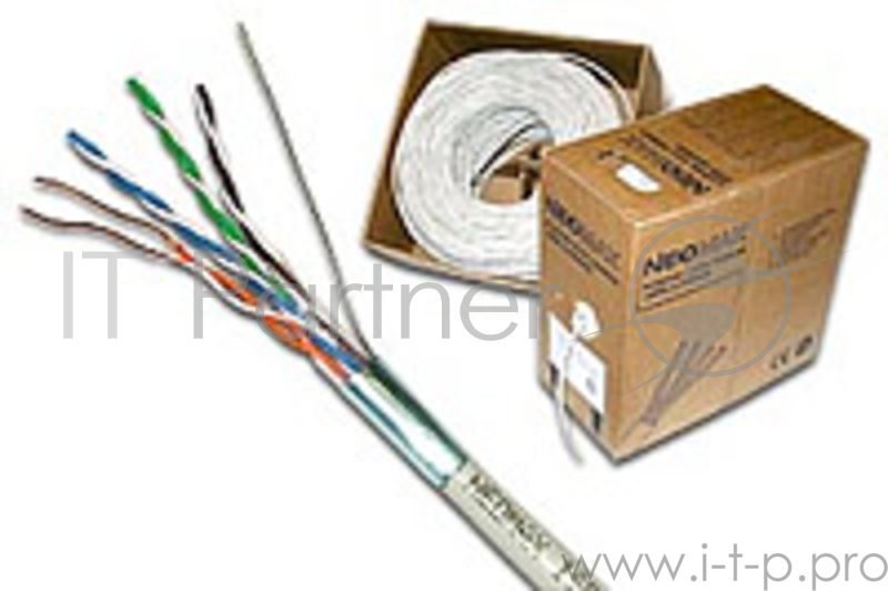 Кабель Neomax NM20001 FTP, 4 пары, Категория 5е, 305 м. (Медный) Экранированный