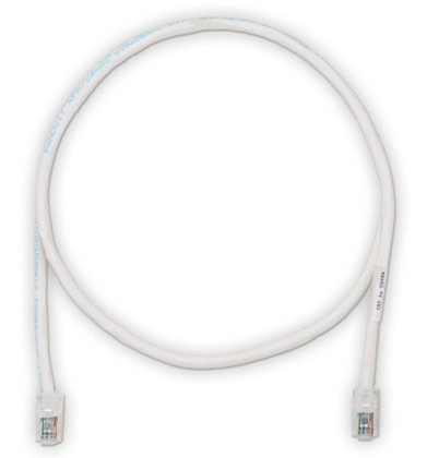 Кабель Патч-корд Panduit UTPCH5MY вилка RJ-45-вилка RJ-45 кат.5е 5м белый ПВХ