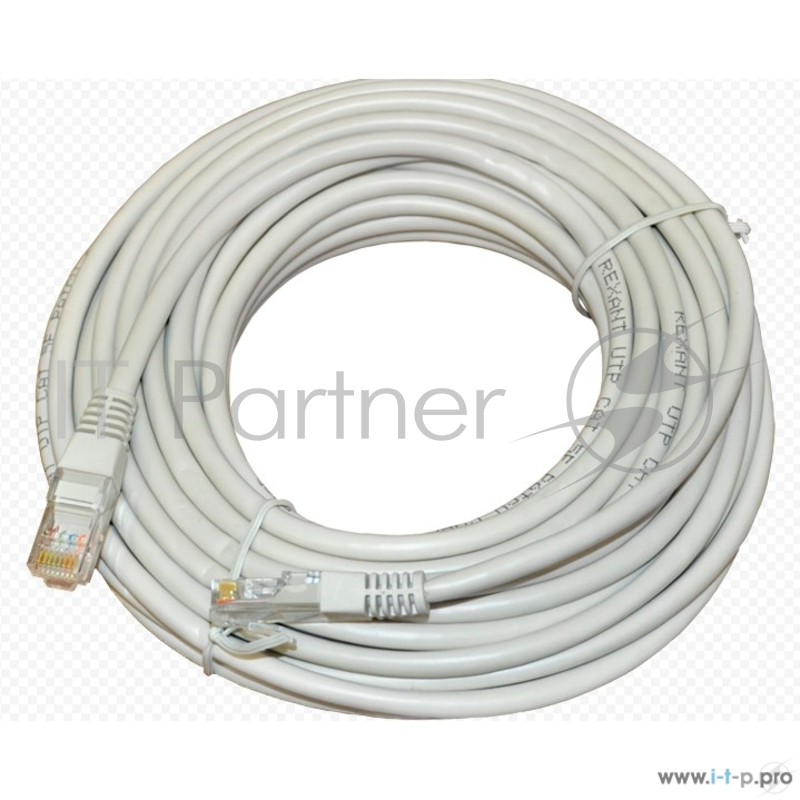 REXANT (18-1012) патч-корд UTP 5E кат. литой 25,0 м, серый(REXANT (18-1012) патч-корд UTP 5E кат. литой 25,0 м, серый)