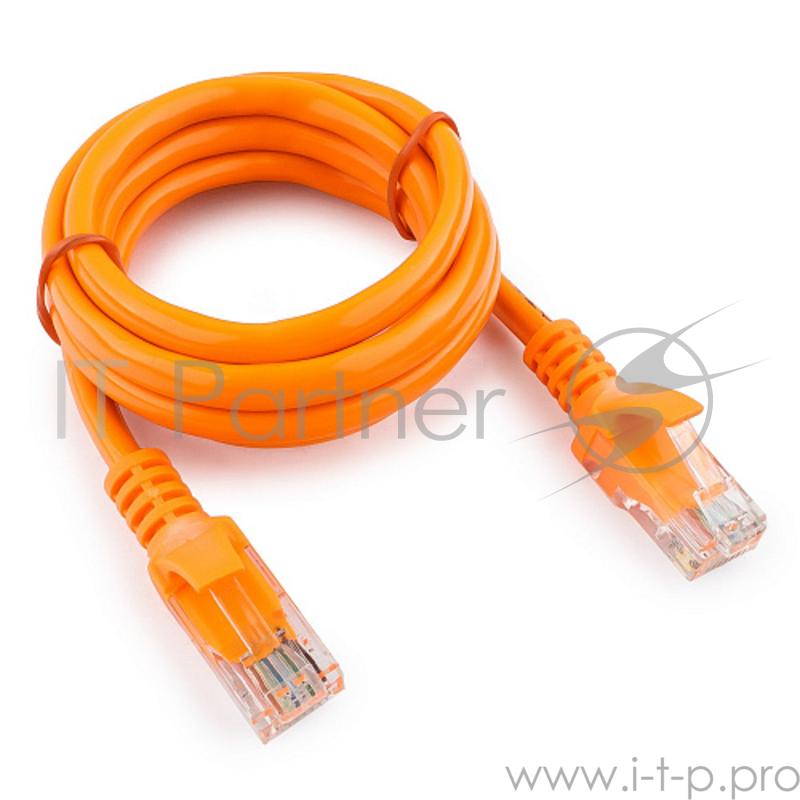 Патч-корд UTP Gembird кат. 5e, 1м, литой, многожил. (оранжевый)