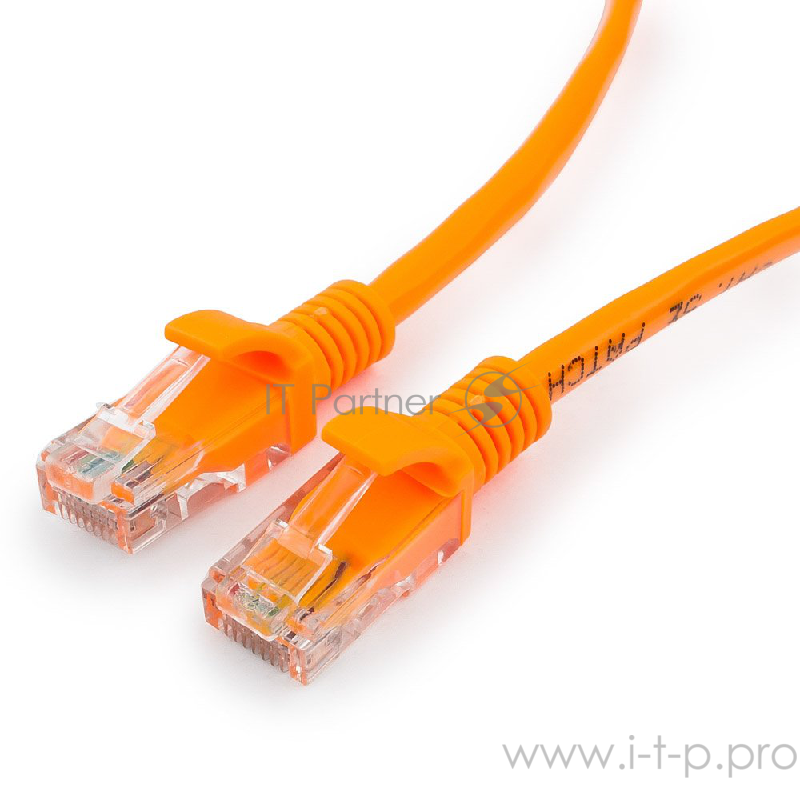 Патч-корд UTP Gembird кат. 5e, 1м, литой, многожил. (оранжевый)