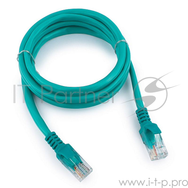Патч-корд UTP Gembird кат.5e, 1м, литой, многожильный (зеленый)