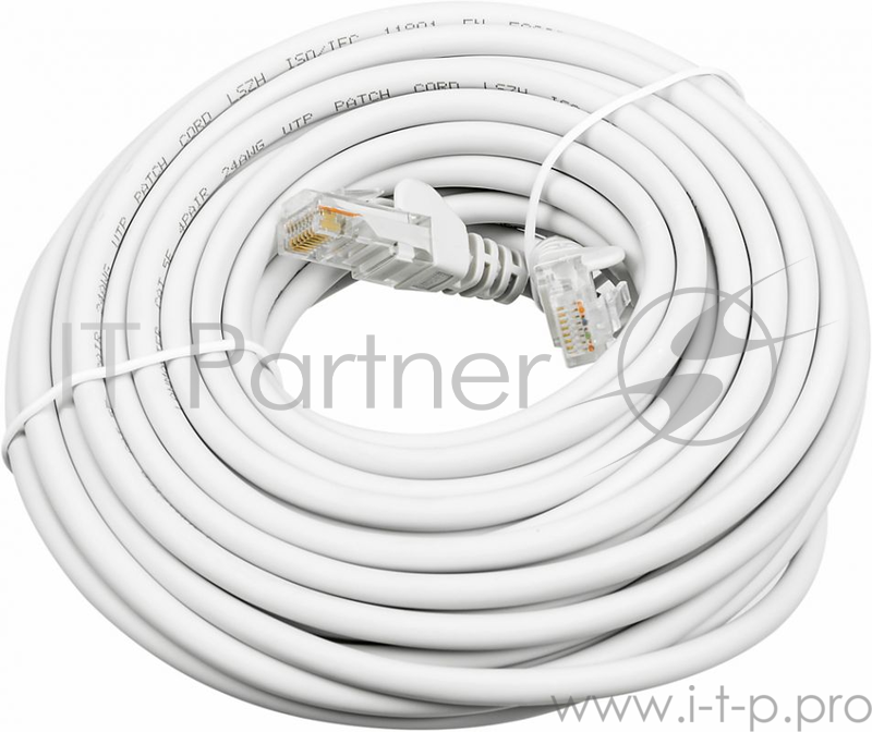 Кабель Патч-корд Lanmaster UTP LAN-PC45/U5E-10-GY вилка RJ-45-вилка RJ-45 кат.5е 10м серый LSZH (уп.:1шт)