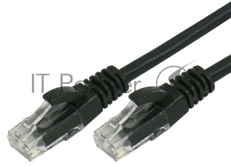 Кабель Патч-корд LAZSO WE-52U вилка RJ-45 кат.5е 1м чёрный LSZH