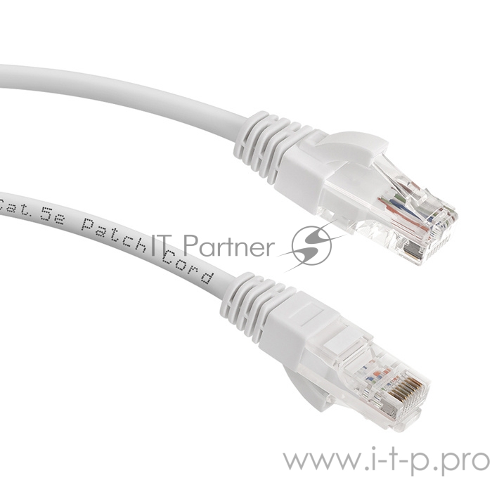 Кабель Патч-корд Lanmaster LAN-PC45/U5E-10-WH вилка RJ-45-вилка RJ-45 кат.5е 10м белый LSZH (уп.:1шт)
