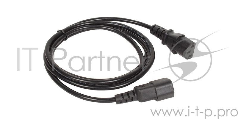 Кабель монитор - компьютер 220V (UPS -> устройство) VCOM <VDE> 3G*0.5mm (CE001-CU) 3м