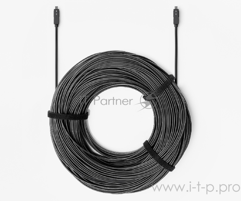 Активный оптоволоконный кабель Wize WHD20-DD-K-50 AOC HDMI 2.0 D-D (M-M), длина 50 м.