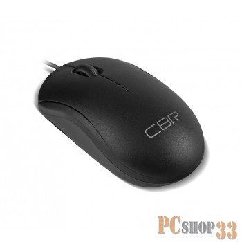 Мышь CBR CM 112 Black USB, Мышь оптика, 1200dpi, офисн., провод 1.3 метра