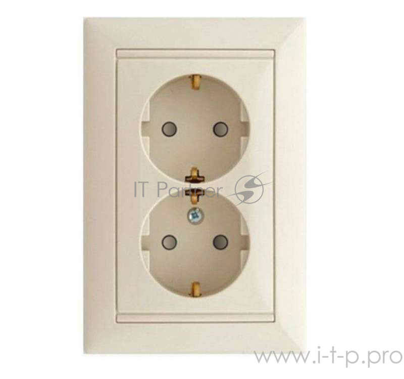 Розетка Valena розетка 2*2К+З/сл.кость