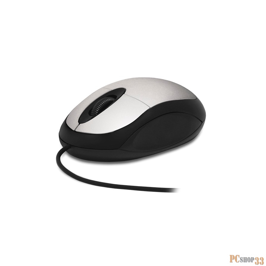 Мышь CBR CM 102 Silver USB {Мышь, оптика, 1200dpi, офисн., провод 1,3м}