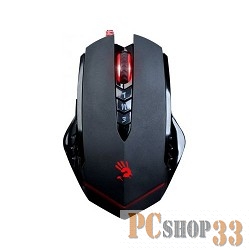 Мышь A4Tech Bloody V8m Gaming USB (Черный) ,8 кн., 3200 dpi, метал ножк 890553