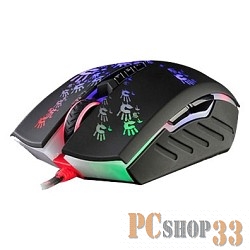Мышь A4Tech Bloody Blazing A6 Black USB, Laser (4000dpi) Gaming (8but) 933095