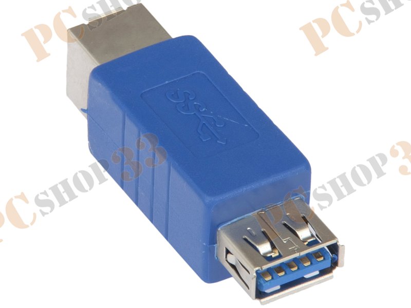 Переходник USB3.0 A(F)-B(F) Flextron AU3-AFBF-01-P1