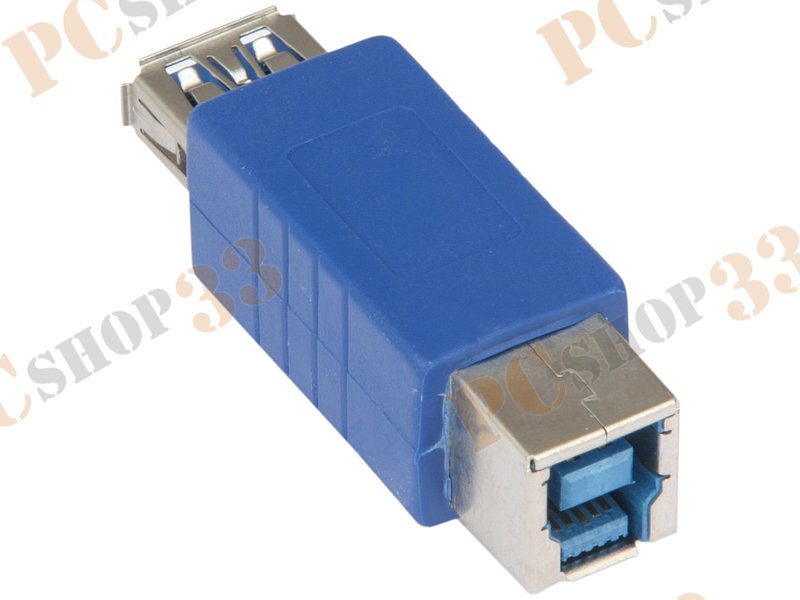 Переходник USB3.0 A(F)-B(F) Flextron AU3-AFBF-01-P1