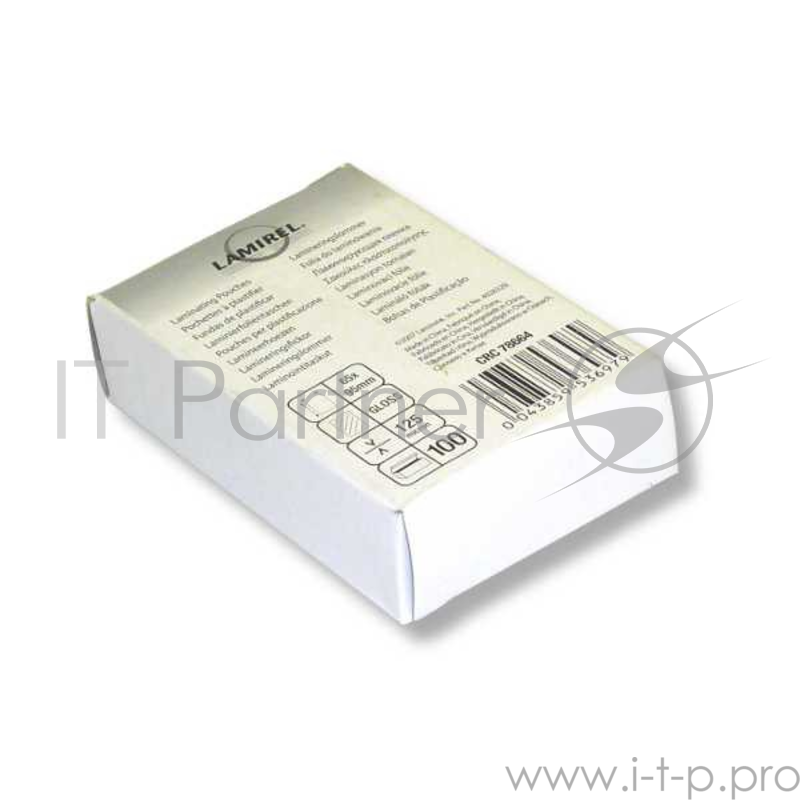 Пленка Lamirel Пленка для ламинирования LA-7866401 (65х95мм, 125мкм, 100 шт.)