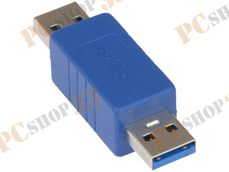 Переходник USB3.0 A-A Flextron AU3-AMAM-01-P1