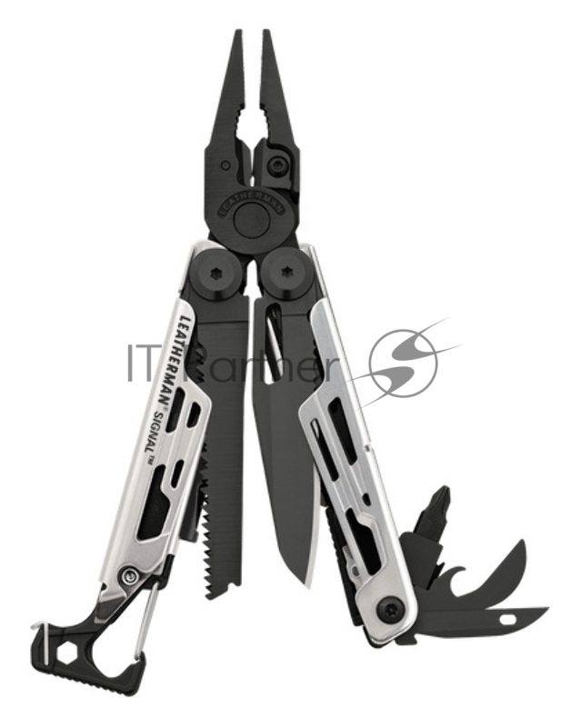 Мультитул Leatherman Signal (832625) 114.3мм 19функций серебристый/черный карт.коробка