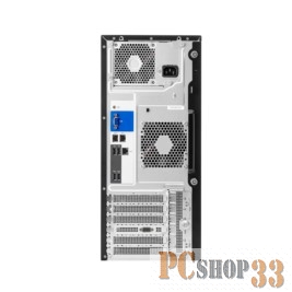 Сервер Сервер HP ProLiant ML110 Gen10, 1x 3104 Xeon-B 6C 1.7GHz, 1x8GB-R DDR4, S100i/ZM (RAID 0,1,5,10) noHDD (4 LFF 3.5'' NHP) 1x350W NHP NonRPS, 2x1Gb/s, noDVD, iLO5+OVStd, Tower-4,5U, 3-3-3 (878450-421)