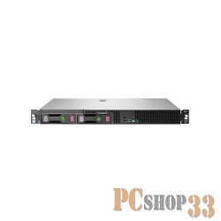 Сервер Сервер HPE ProLiant DL20 Gen9 E3-1240v5 8GB DDR4 2133MHz UDIMM 4 x Hot Plug 2.5in SC SAS H240 12Gb HBA No Optical 900W 1yr Next Business Day Warranty (823562-B21)