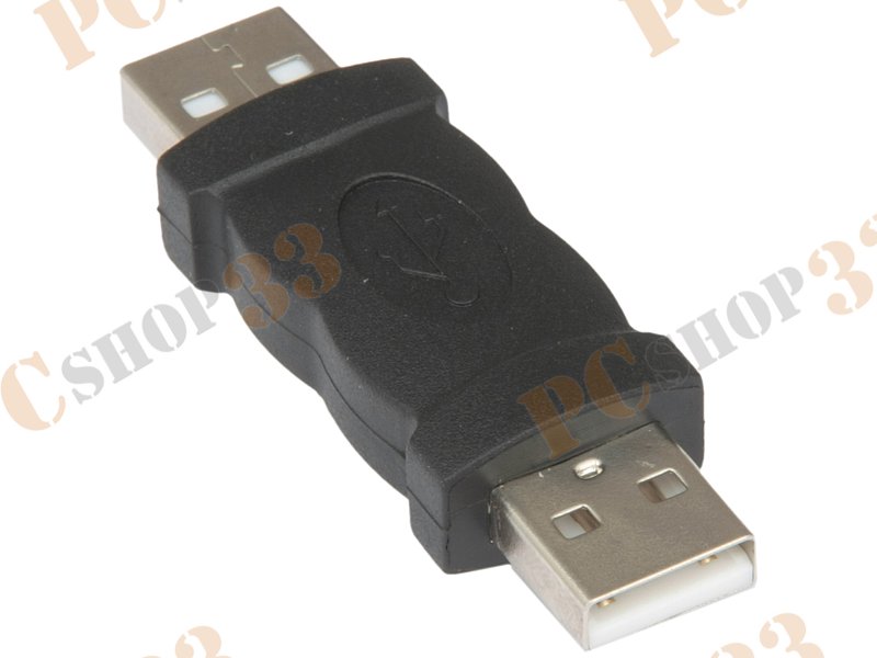 Переходник USB2.0 A-A Flextron AU2-AMAM-01-P1