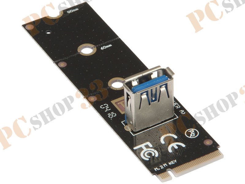 Переходник M.2->PCI-E x16 Espada M2PCIeKit02