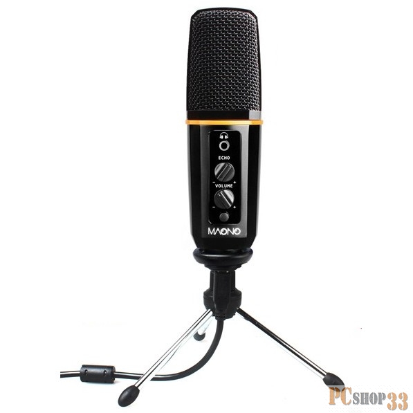 Микрофоны MAONO MAONO AU-900 USB {96/48/44.1кГц 24/16bit, 35Гц – 18кГц , 20Гц – 20кГц, 130мВт}