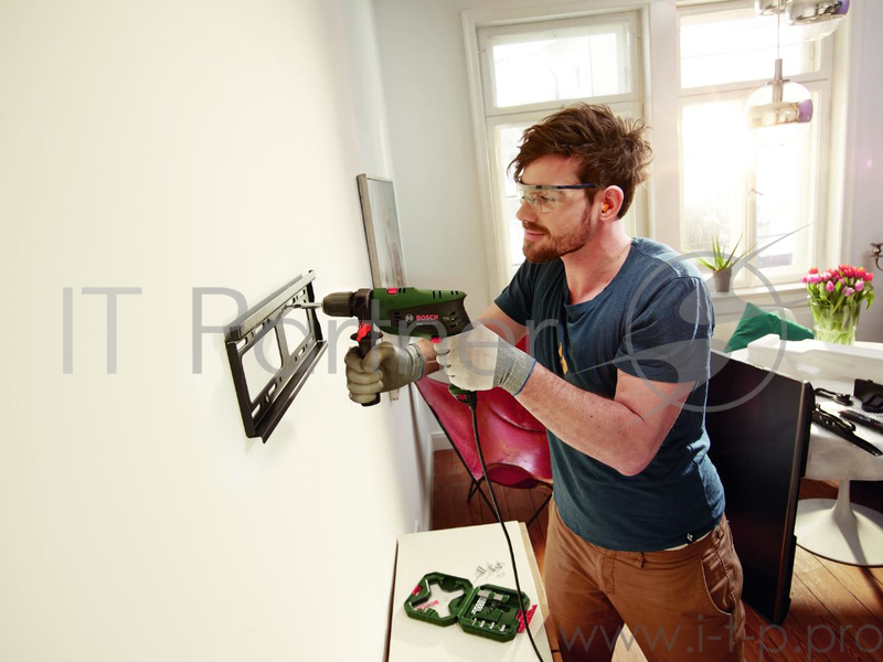 Дрель Bosch EasyImpact 570 0603130120, ударная (570Вт, 3000об./мин., 33000уд./мин., быстроз.) + кейс