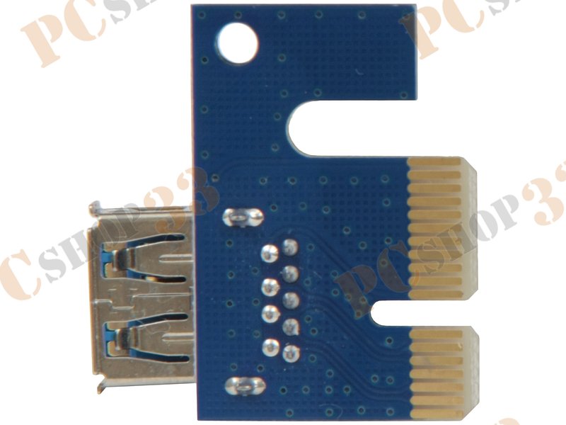 Переходник PCI-E x1->PCI-E x16 Espada EPCIeKit02