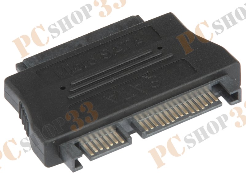 Переходник SATA данные+питание<->microSATA Espada ESA22M-SA16F-AD