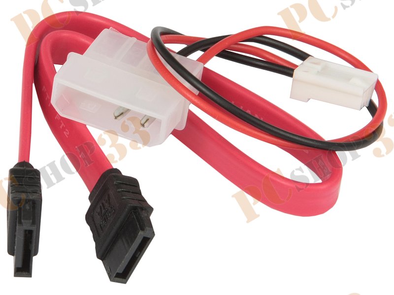 Переходник SATA<->PATA Espada SIIS, питание от разъема FDD