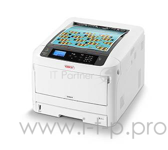 Принтер OKI C824DN цветной светодиодный А4-26/26 ppm, A3-14/14 ppm,1200x600dpi, USB 2.0, сеть, дуплекс