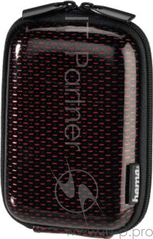 Сумка для фотоаппарата Hama Hardcase Glossy 40G black 6x2.5x9.5см