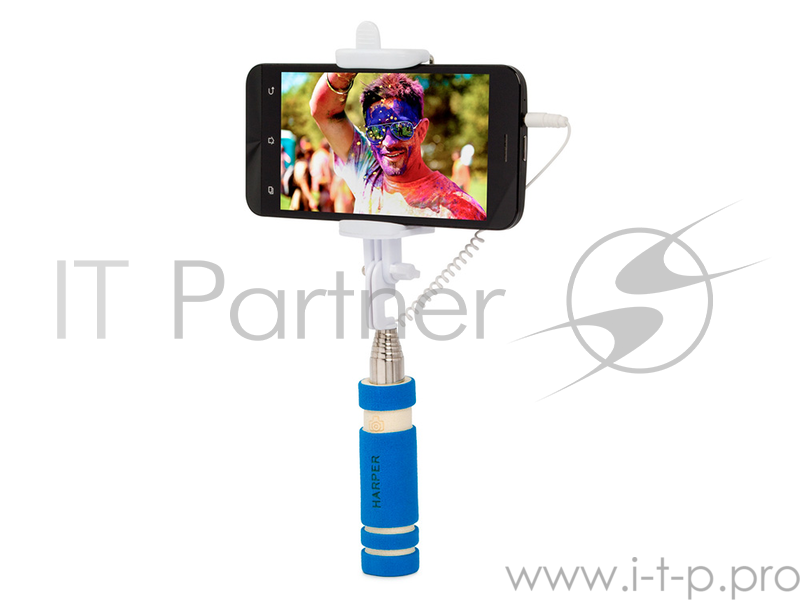 Монопод HARPER SO-200 Blue (Монопод для сэлфи с кабелем)